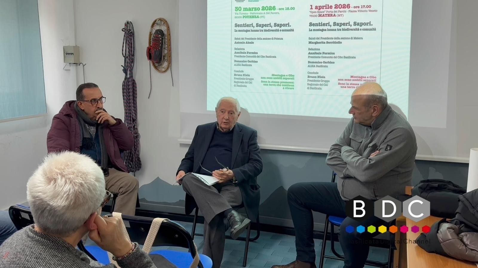 “SENTIERI, SAPERI, SAPORI. LA MONTAGNA LUCANA SI RACCONTA A POTENZA E A MATERA”